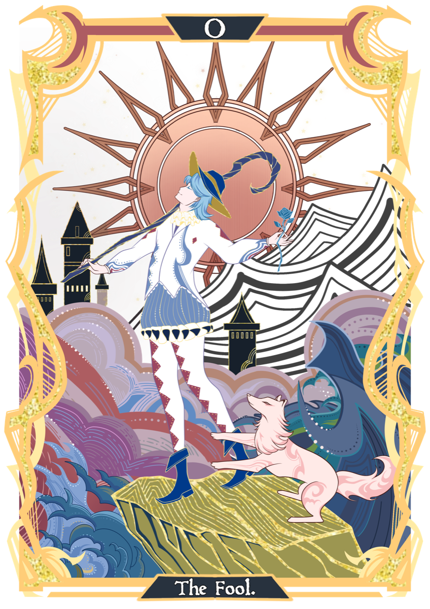 The Fool tarot artwork